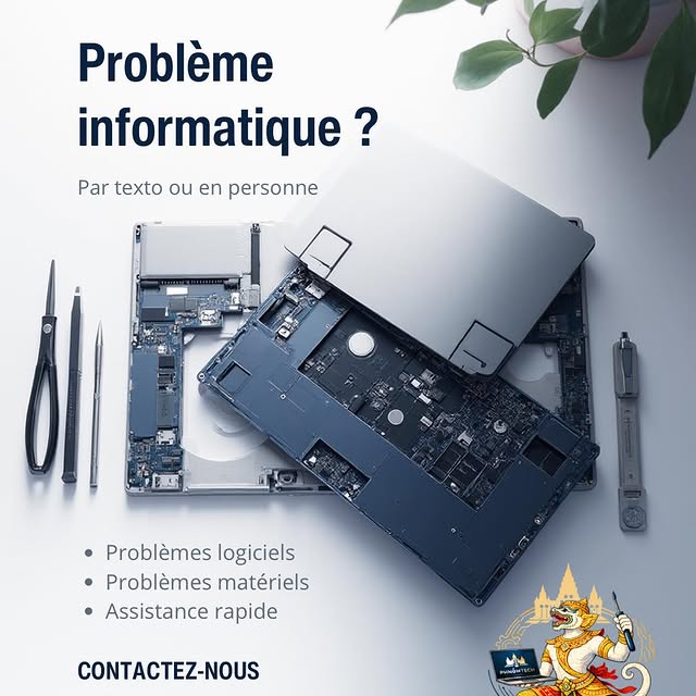 PhnomTech Instagram post about computer diagnostics in Montreal